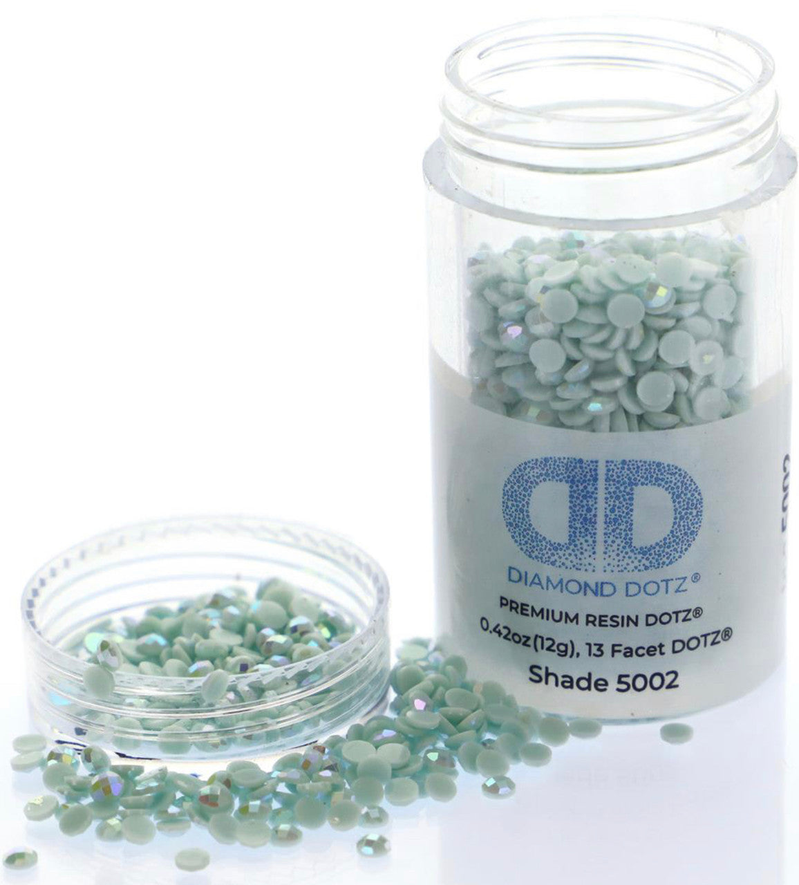 Diamond Dotz Freestyle Gems 2,8 mm 12 g AB Lichtblauw 5002